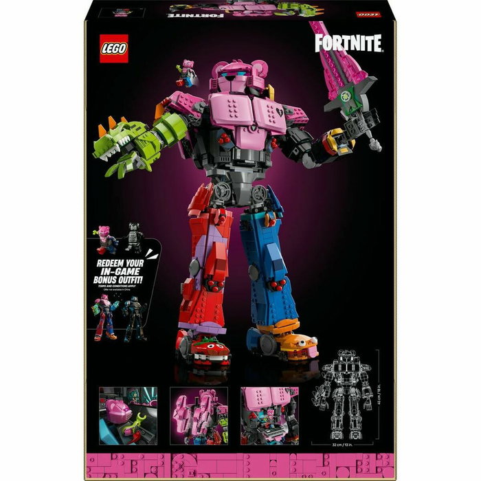 LEGO Fortnite 77078 Chef de l'Équipe Mécha - Set de Construction Collector
