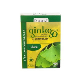 DRASANVI Ginkgoplus 30 comprimés Complément alimentaire Ginkgo Biloba 210mg