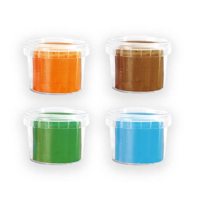 SES CREATIVE Pâte à modeler Feel good Nature (4x90gr)