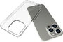 eSTUFF Coque iPhone 14 Pro INFINITE VIENNA en TPU 100% recyclé - Protection antichoc et anti-rayures - Transparente et anti-jaunissement