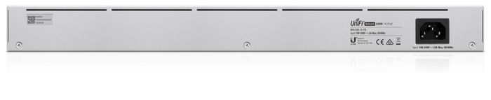 Ubiquiti USW-16-POE Gen 2 - Commutateur PoE Gigabit 16 ports + 2 SFP, écran tactile, redondance d'alimentation 60W