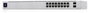Ubiquiti USW-16-POE Gen 2 - Commutateur PoE Gigabit 16 ports + 2 SFP, écran tactile, redondance d'alimentation 60W