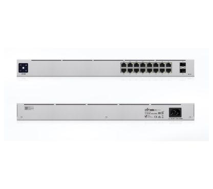 Ubiquiti USW-16-POE Switch UniFi 16 ports Gigabit, 8 PoE+, Argent Ubiquiti USW-16-POE Switch UniFi 16 ports Gigabit, 8 PoE+, Argent