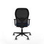 Piqueras y Crespo Chaise de Bureau 1D036G0 Bleu