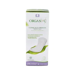 ORGANYC Protège-slips Ultrafino 24 uds. de coton biologique
