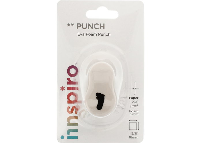 Innspiro Troqueladora de figuras Eva Foam Punch pie 16mm