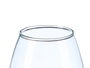 GIFTDECOR Vase en verre bombé transparent 26cm