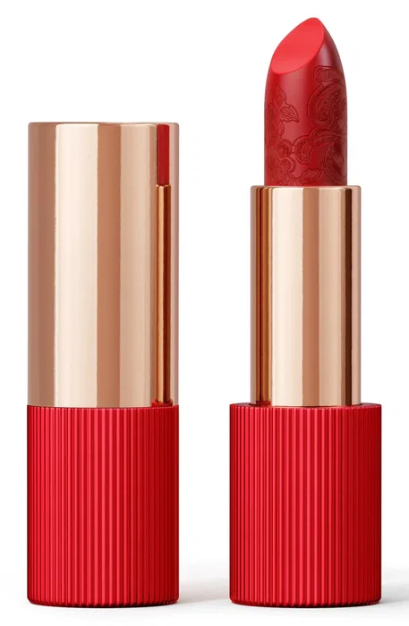 La Perla Rouge à lèvres crème Rouge coquelicot 105 La Perla Rouge à lèvres crème Rouge coquelicot 105