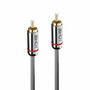 Lindy Câble Audio numérique RCA Cromo Line 1m - Anthracite