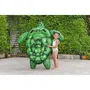 Bestway Bouée à chevaucher Tortue Tidal Turtle - Bouée géante pour enfant à partir de 3 ans - PVC - 153 x 140 x 38 cm