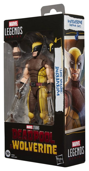 Deadpool & Wolverine Marvel Legends figurine Wolverine (Brown Suit) 15 cm