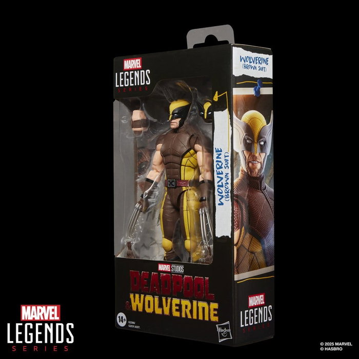Deadpool & Wolverine Marvel Legends figurine Wolverine (Brown Suit) 15 cm
