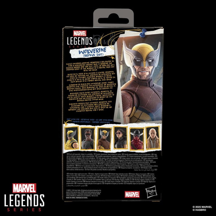 Deadpool & Wolverine Marvel Legends figurine Wolverine (Brown Suit) 15 cm