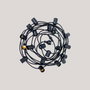 New Garden Allegra Guirlande Lumineuse 220V avec 20 Douilles E27, Noir