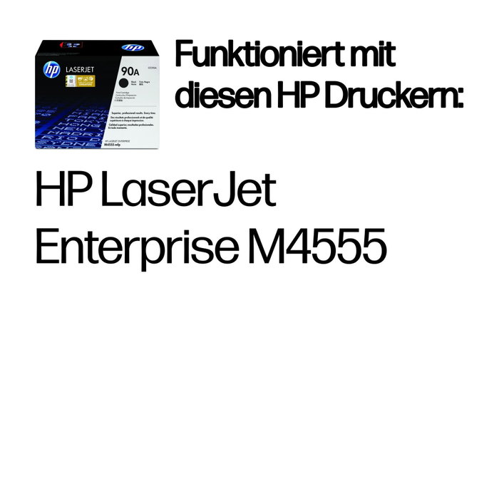 HP 90A CE390A Noir