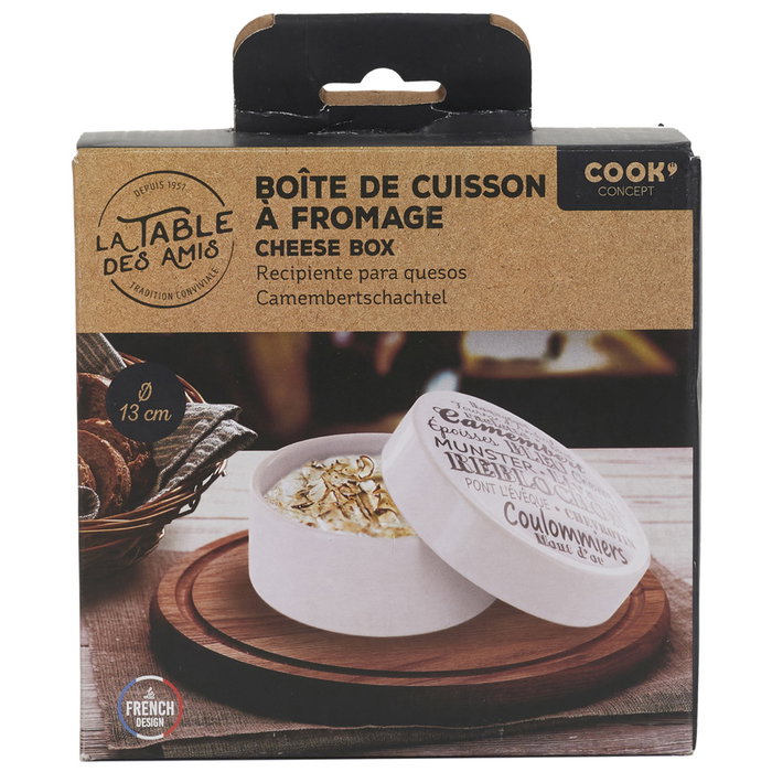 Cook Concept Boîte à Camembert 14 cm INDUSTRIEL