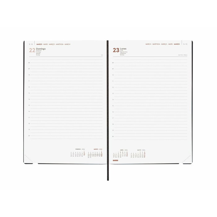 Agenda Finocam Bleu 16,5 x 24 cm