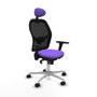 Piqueras y Crespo Chaise de Bureau avec Appui-tête 3D086N1 Lila