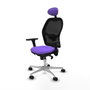Piqueras y Crespo Chaise de Bureau avec Appui-tête 3D086N1 Lila