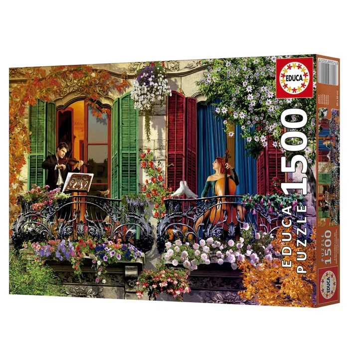 Educa Puzzle Sérénade 1500 Pièces, 85 * 60 cm, pour Adultes, Thème Tableau