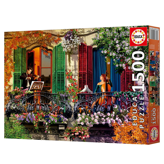 Educa Puzzle 1500 Pièces Sérénade pour Adultes 85x60 cm avec Colle Référence 20257