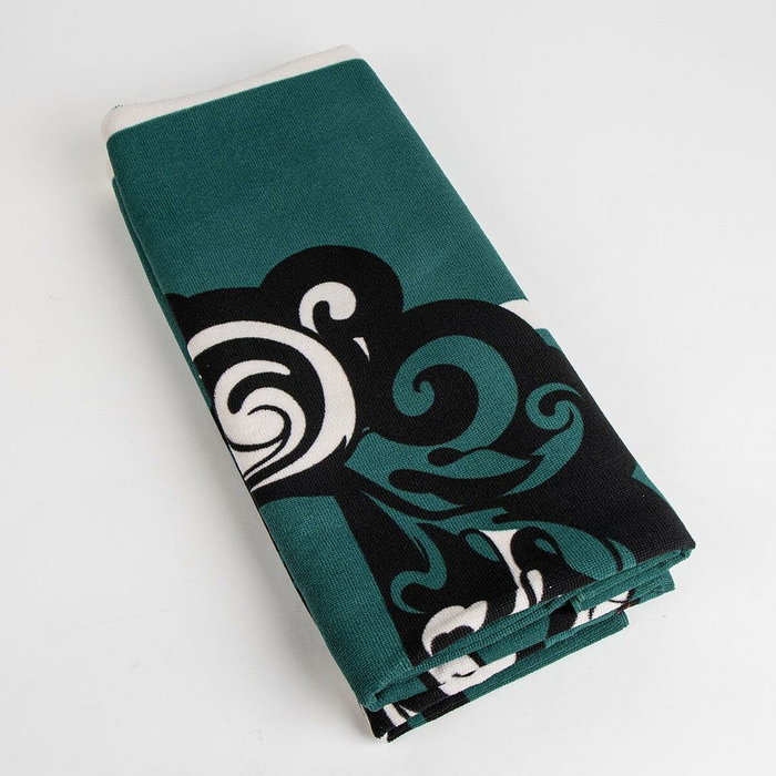 Serviette de plage Harry Potter Vert