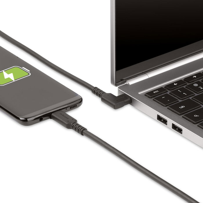 StarTech.com Câble USB-C RUSB315CC2MBR 2m Noir à angle droit
