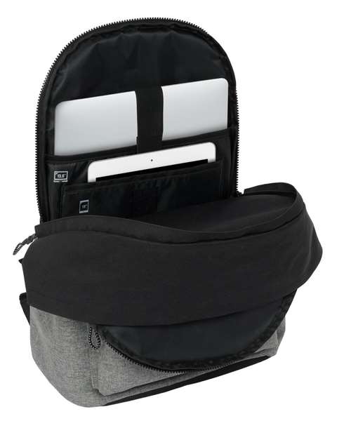 Ecko Unltd. Sac à dos double pour ordinateur portable 15,6 pouces avec port USB, modèle Rhino 31x44x18 cm