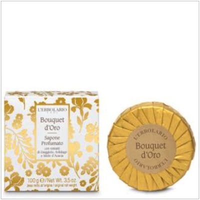 L'ERBOLARIO Bouquet de Oro Savon Parfumé 100g L'ERBOLARIO Bouquet de Oro Savon Parfumé 100g