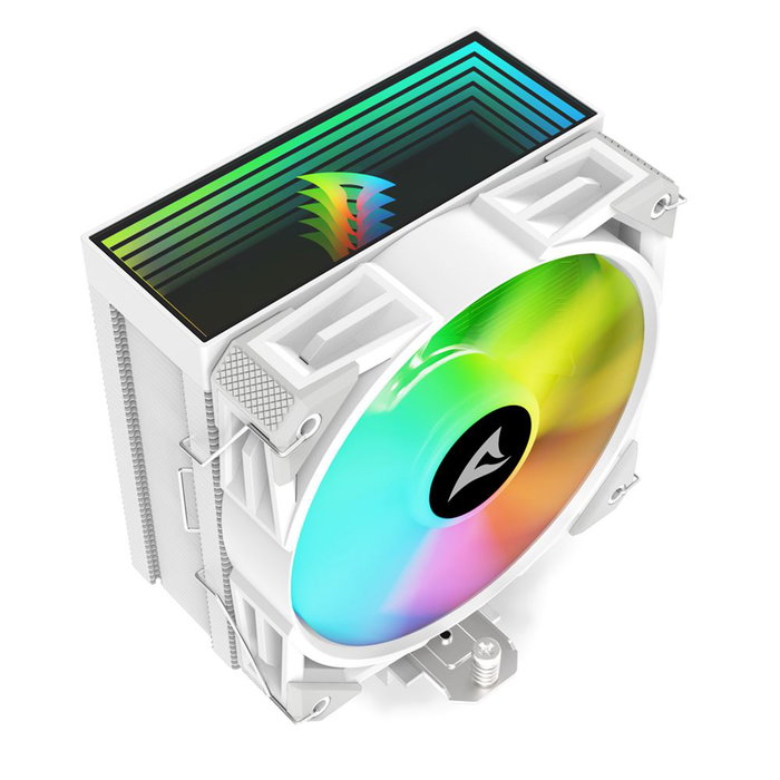 Sharkoon A40 Ventilateur CPU RGB 120 mm, Compatible LGA1851/LGA1700/AM5/AM4, 220W TDP, 4 Caloducs Cuivre Sharkoon A40 Ventilateur CPU RGB 120 mm, Compatible LGA1851/LGA1700/AM5/AM4, 220W TDP, 4 Caloducs Cuivre
