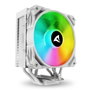 Sharkoon A40 Ventilateur CPU RGB 120 mm, Compatible LGA1851/LGA1700/AM5/AM4, 220W TDP, 4 Caloducs Cuivre