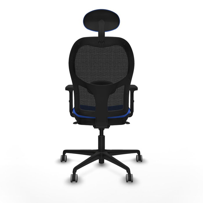 Piqueras y Crespo Chaise de Bureau avec Appui-tête Jorquera 2D036G1 Bleu