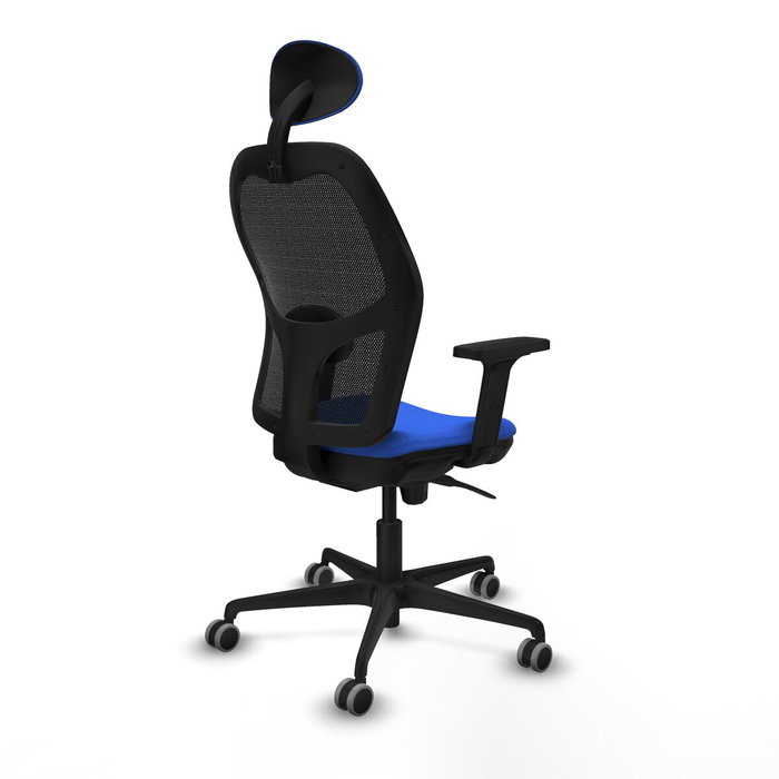 Piqueras y Crespo Chaise de Bureau avec Appui-tête Jorquera 2D036G1 Bleu