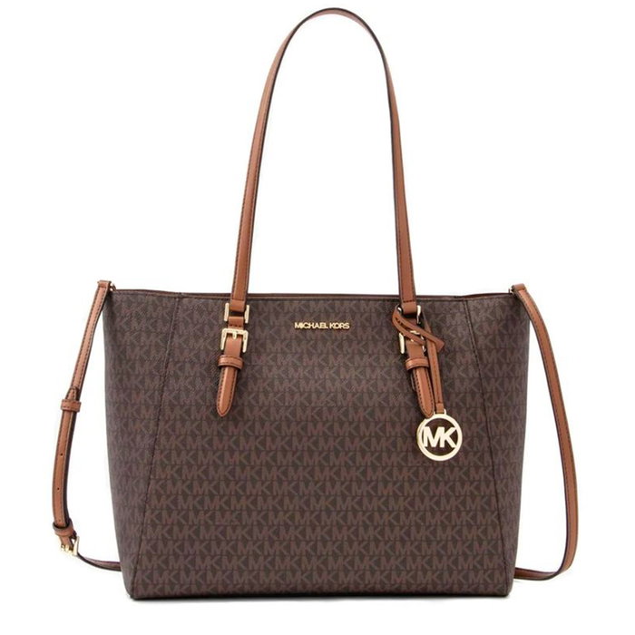 Michael Kors Sac Charlotte 35F3GCFT9T-BROWN Marron