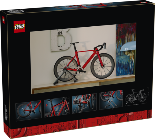 Lego Icons Bici de Carretera Set de Construction 1015 Pièces pour Adultes