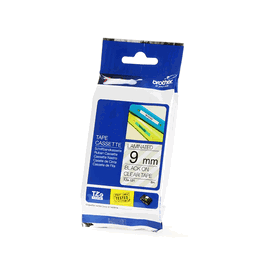 Brother Ruban d'étiquettes TZE-121 / TZE121 Noir sur support transparent pour imprimante d'étiquettes