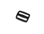Innspiro Boucle Coulissante Rectangulaire en Plastique Noir 25,3 mm (Lot de 5)