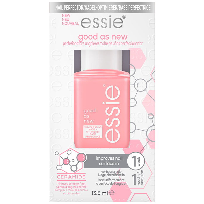 Essie Vernis Perfecteur d'Ongles Correcteur Rose Délicat - 13,5 ml, Formule Vegane, Lisse et Unifie la Texture