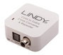 Lindy Convertisseur Audio Numérique Toslink/Coaxial Bidirectionnel 24 bits/192 kHz avec Répéteur - Compatible Dolby Digital DTS 5.1 - Conversion Optique/SPDIF pour Home Cinéma