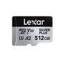Carte Mémoire Micro SD avec Adaptateur Lexar LMSSIPL512G-BNANG 512 GB