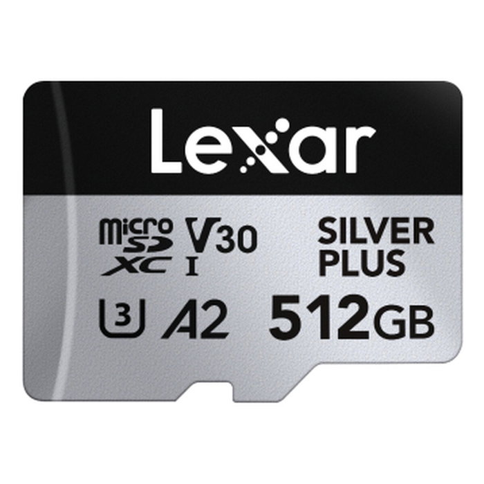 Carte Mémoire Micro SD avec Adaptateur Lexar LMSSIPL512G-BNANG 512 GB