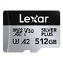 Carte Mémoire Micro SD avec Adaptateur Lexar LMSSIPL512G-BNANG 512 GB
