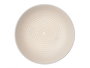 Vessia Assiette Creuse 20.5 cm Gris Céramique Motif Gravé (Set de 24)