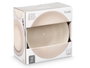 Vessia Assiette Creuse 20.5 cm Gris Céramique Motif Gravé (Set de 24)
