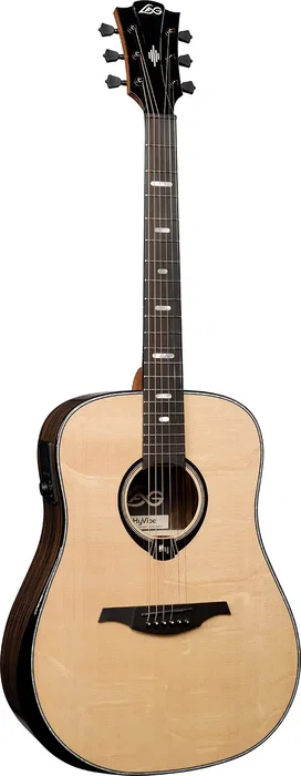 LAG Dreadnought HyVibe H2 50 A/E Cutaway