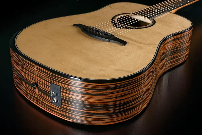 LAG Dreadnought HyVibe H2 50 A/E Cutaway