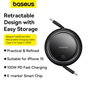 Baseus Free2Draw Câble rétractable USB-C vers USB-C 100W 1m