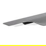 Viefe Tirador Embutir Vector Gris Cepillado Largo Long. 297Mm