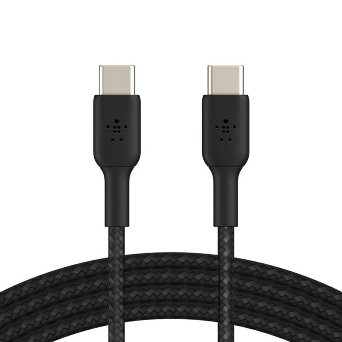 Belkin CAB004BT1MBK Boost Charge Câble USB-C vers USB-C 1m Noir Tressé