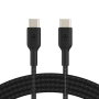 Belkin CAB004BT1MBK Boost Charge Câble USB-C vers USB-C 1m Noir Tressé